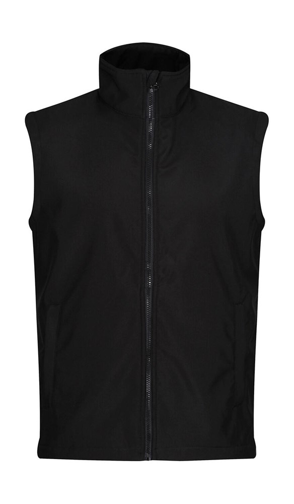 Ablaze Printable Softshell Bodywarmer - Black/Black