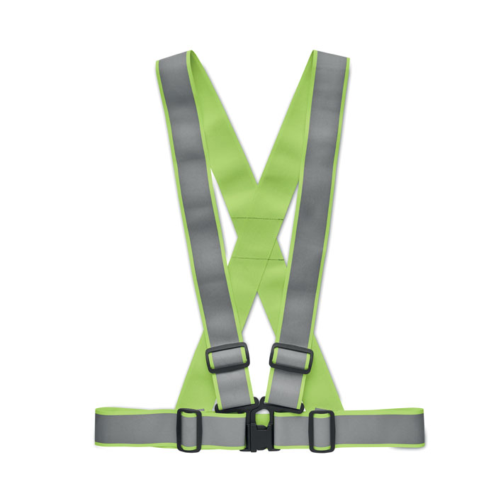 ALLVISIBLE+ - Verstelbare 360° reflecterende - Neon Groen