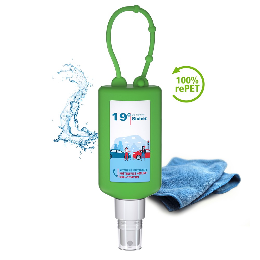 Car Cockpit Cleaner, 50 ml Bumper groen, Body Label (R-PET)