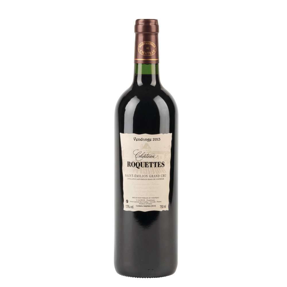 CHÂTEAU ROQUETTES – SAINT-ÉMILION - Red wine