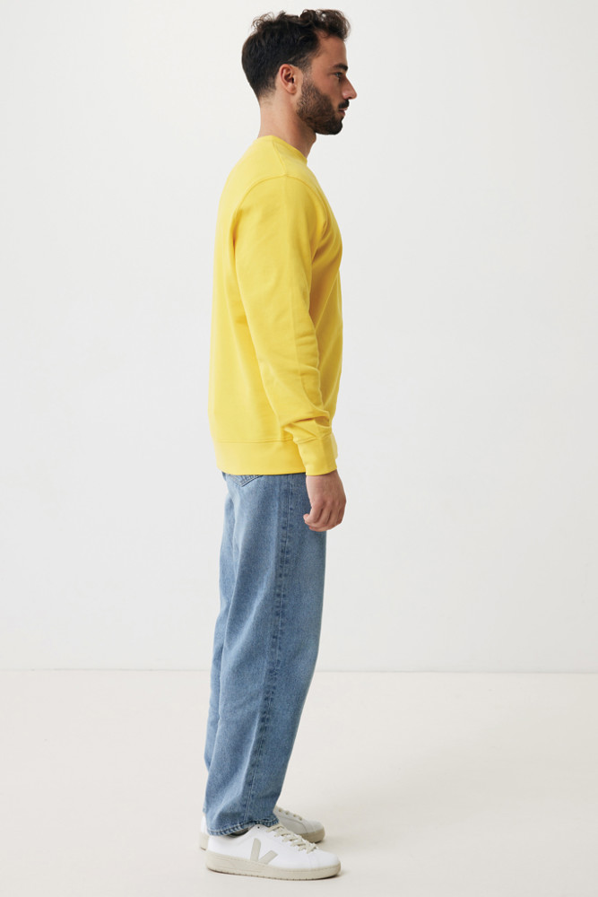 IQONIQ Etosha lichtgewicht gerecycled katoen sweater