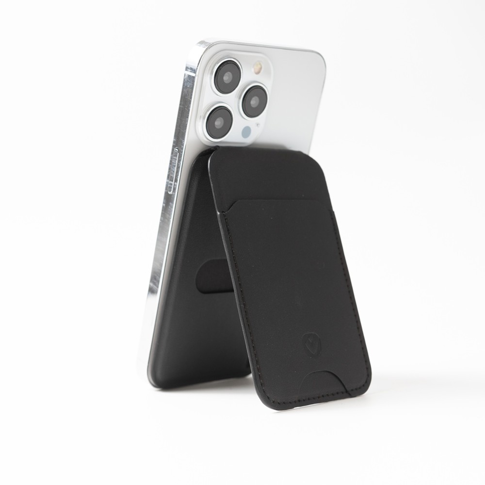 Card Wallet Stand Magsafe Black