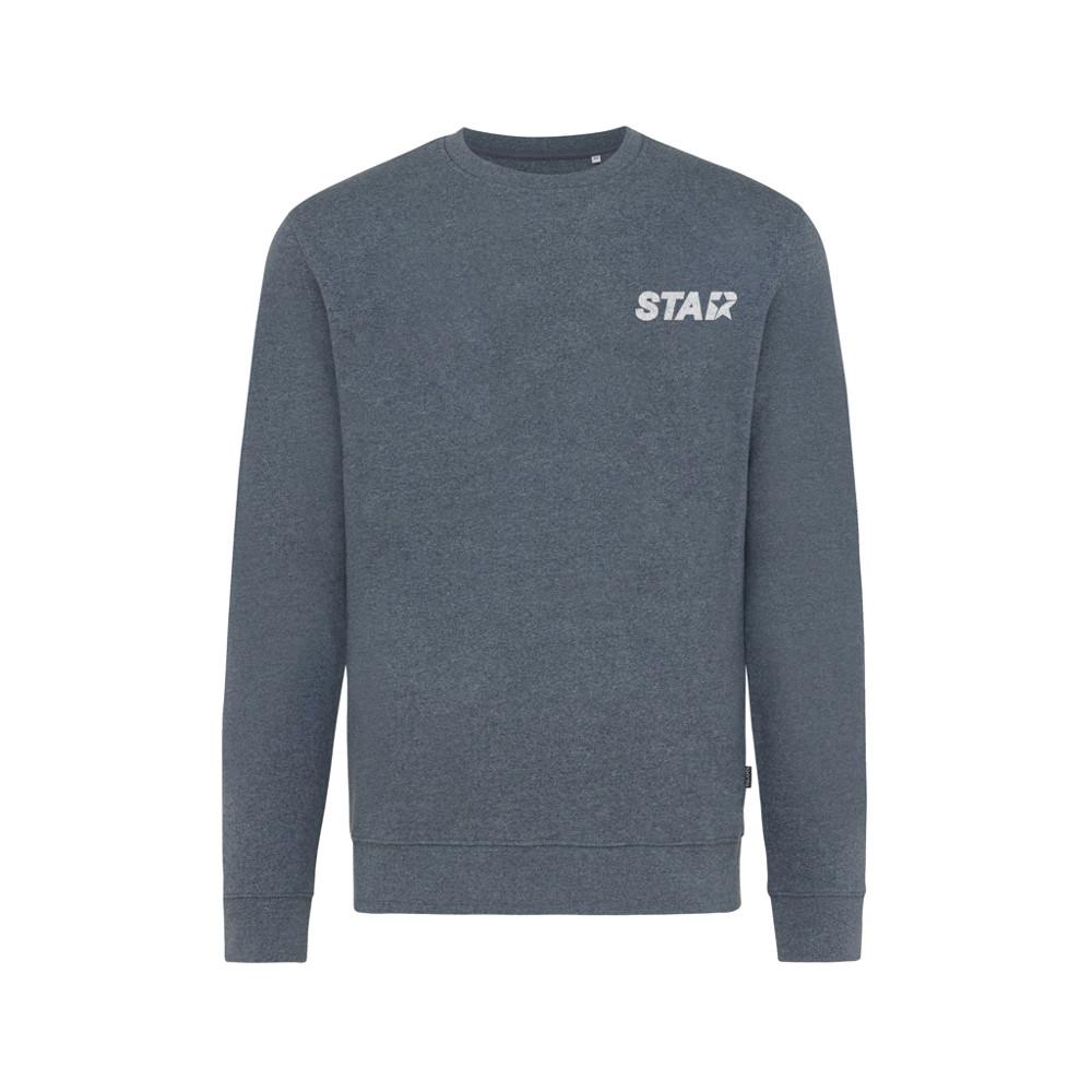IQONIQ Denali gerecycled katoen sweater ongeverfd