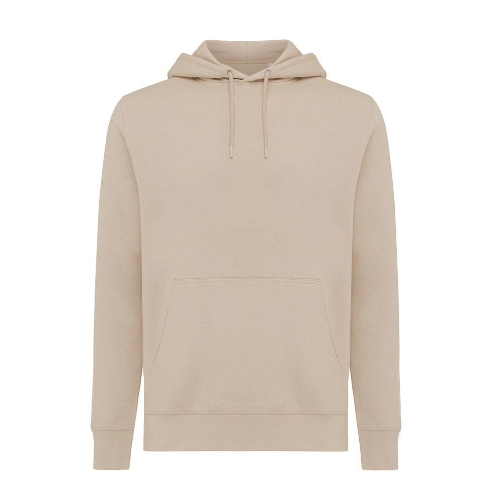 IQONIQ Rila lichtgewicht gerecycled katoen hoodie - desert (± PMS 14-0708 TCX)