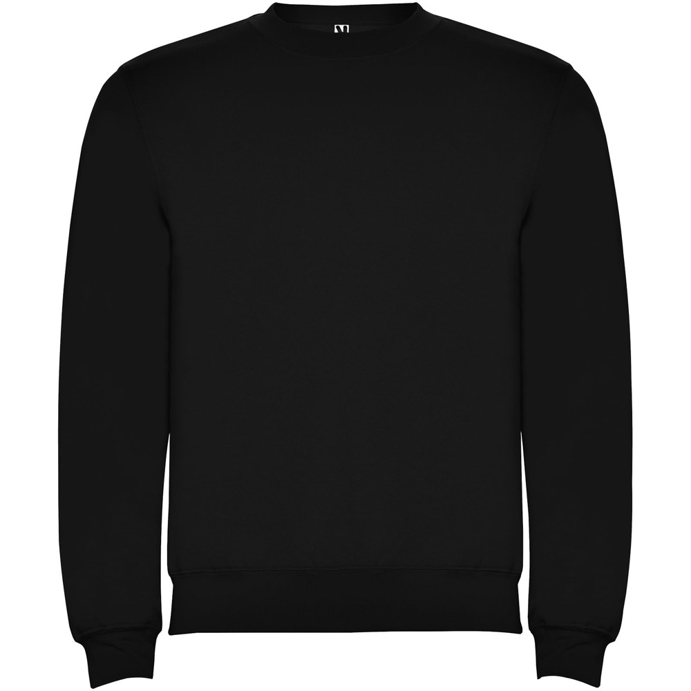 Clasica 280 g/m² unisex trui met ronde hals - zwart