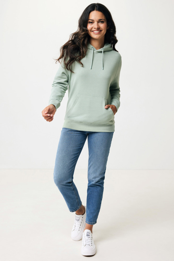 IQONIQ Rila lichtgewicht gerecycled katoen hoodie