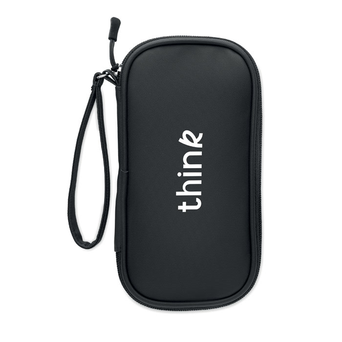 ALLTHERE - 600D RPET tech organizer etui
