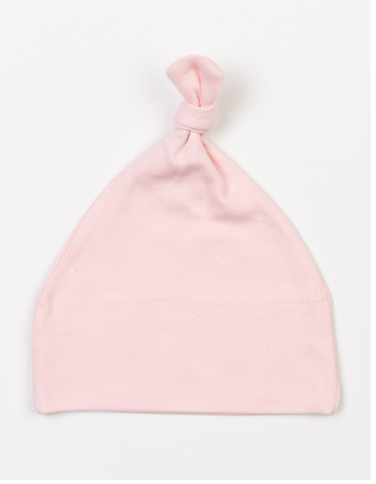 Baby One Knot Hat - Powder pink
