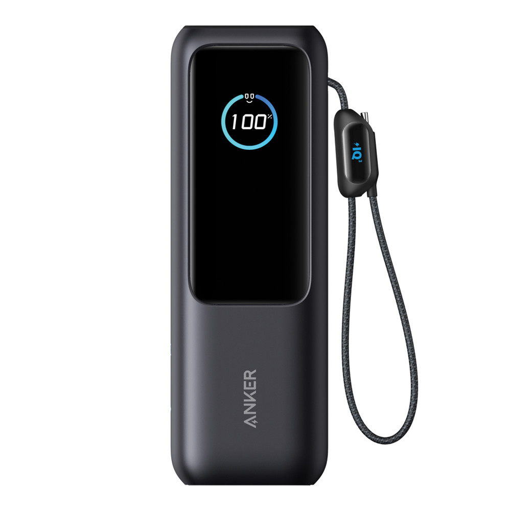 Anker Powerbank 25.000 mAh 165W met ingebouwde kabel