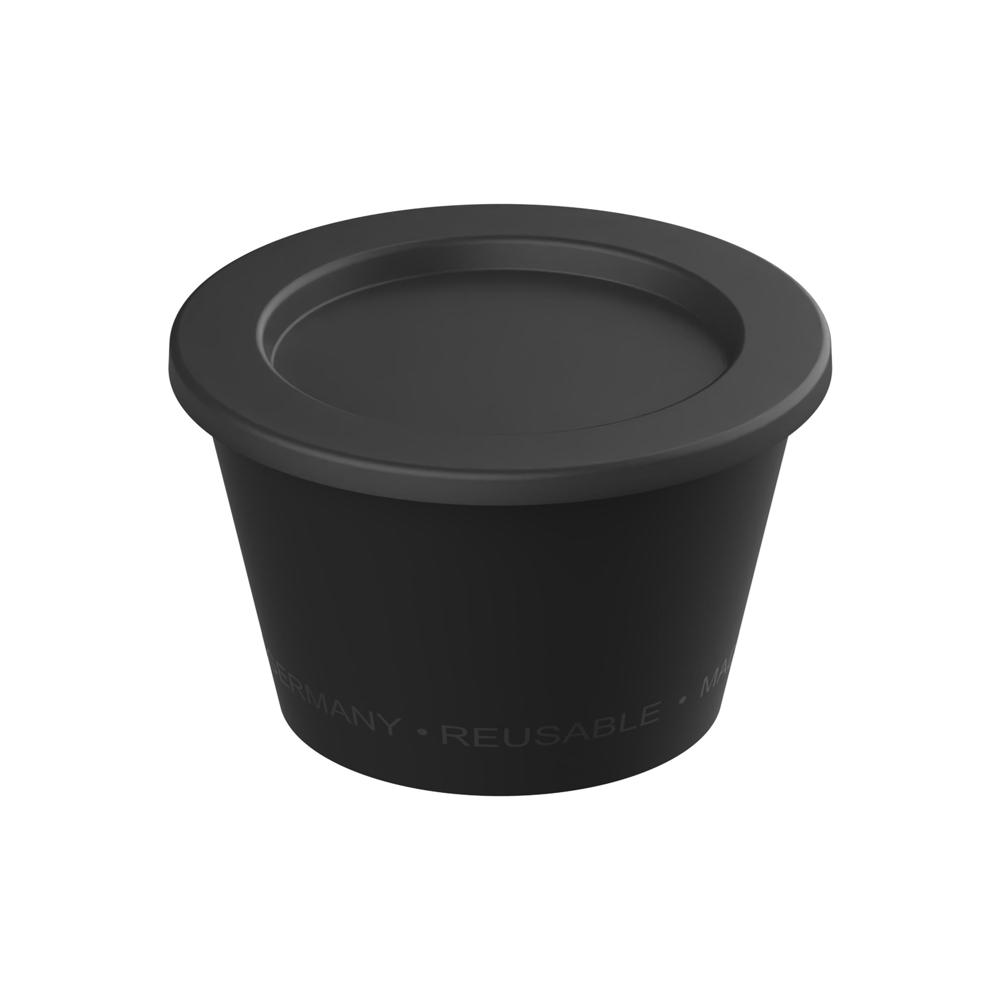 Dipbeker "ToGoPlus", 100 ml - Zwart