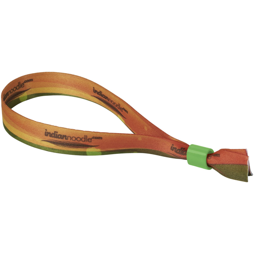 El sublimatie polsband - kunststof sluiting - Groen