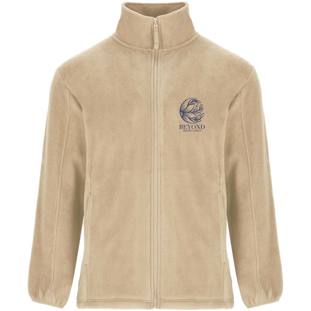 Artic fleece herenjack met volledige rits