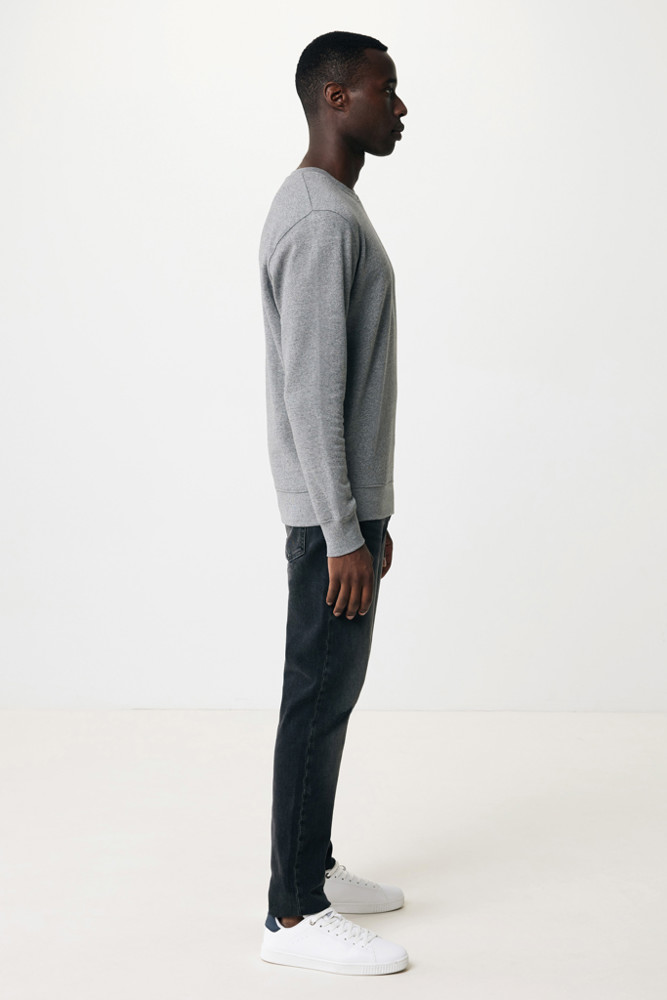 IQONIQ Etosha lichtgewicht gerecycled katoen sweater