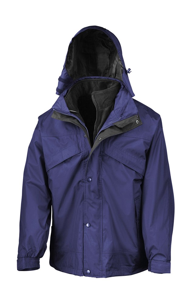 3-in-1 Jacket with Fleece - royal