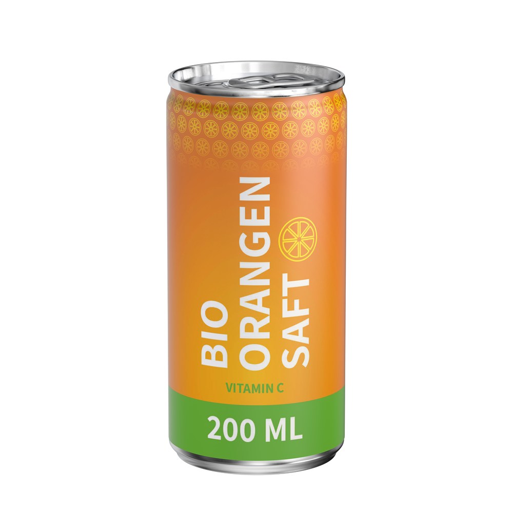 Bio Sinaasappelsap , 200 ml, Fullbody (mat)