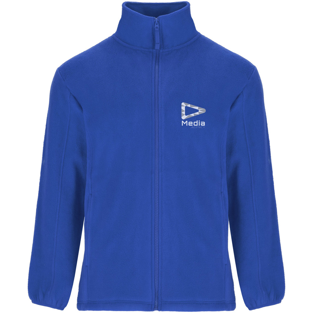 Artic fleece herenjack met volledige rits