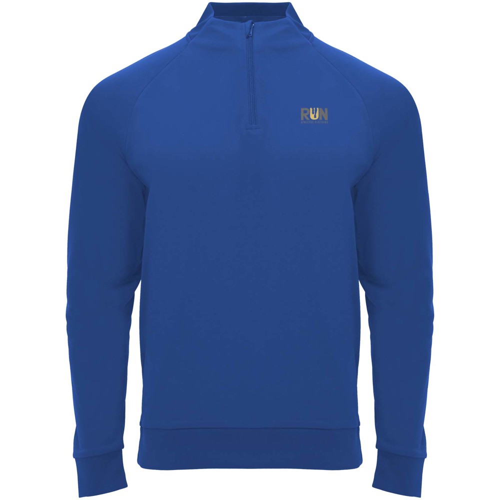 Epiro 200 g/m² sweatshirt met lange mouwen en kwartrits voor kinderen