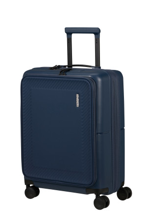 American Tourister Dashpop Spinner 55/20 Exp Frontloader - Midnight Blue