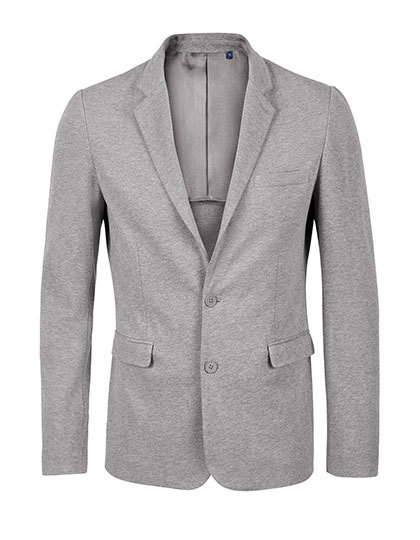 NEOBLU - Men´s Piqué Blazer Marcel - Gray Melange