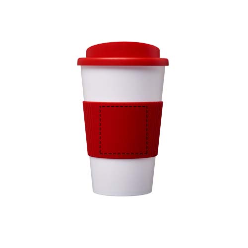 Americano® 350 ml geïsoleerde beker met grip