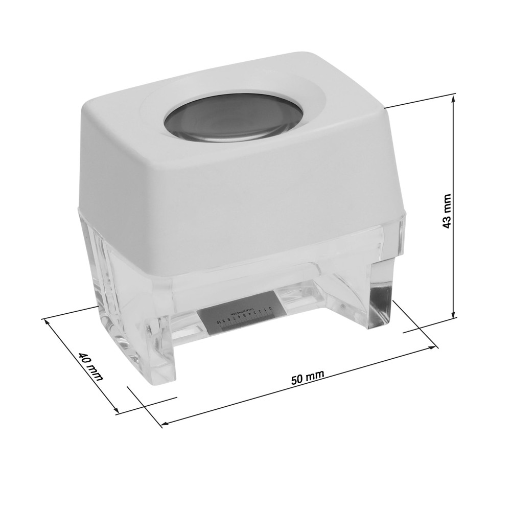 Staande loep "Measurement 8 x"