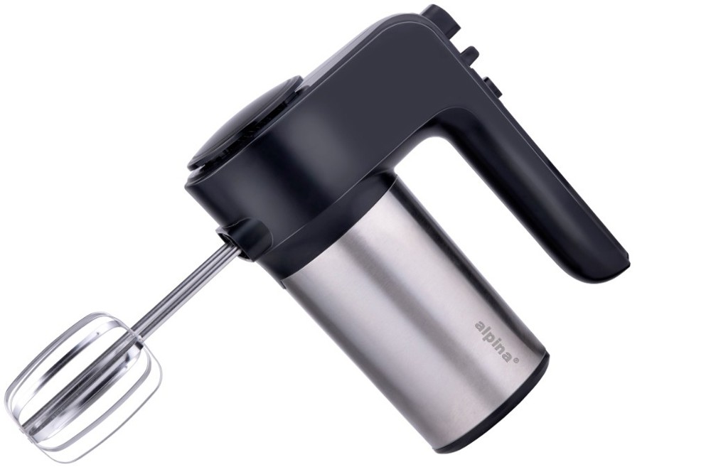 ALPINA Hand Mixer 230V 400W 6 Speeds- Zilver