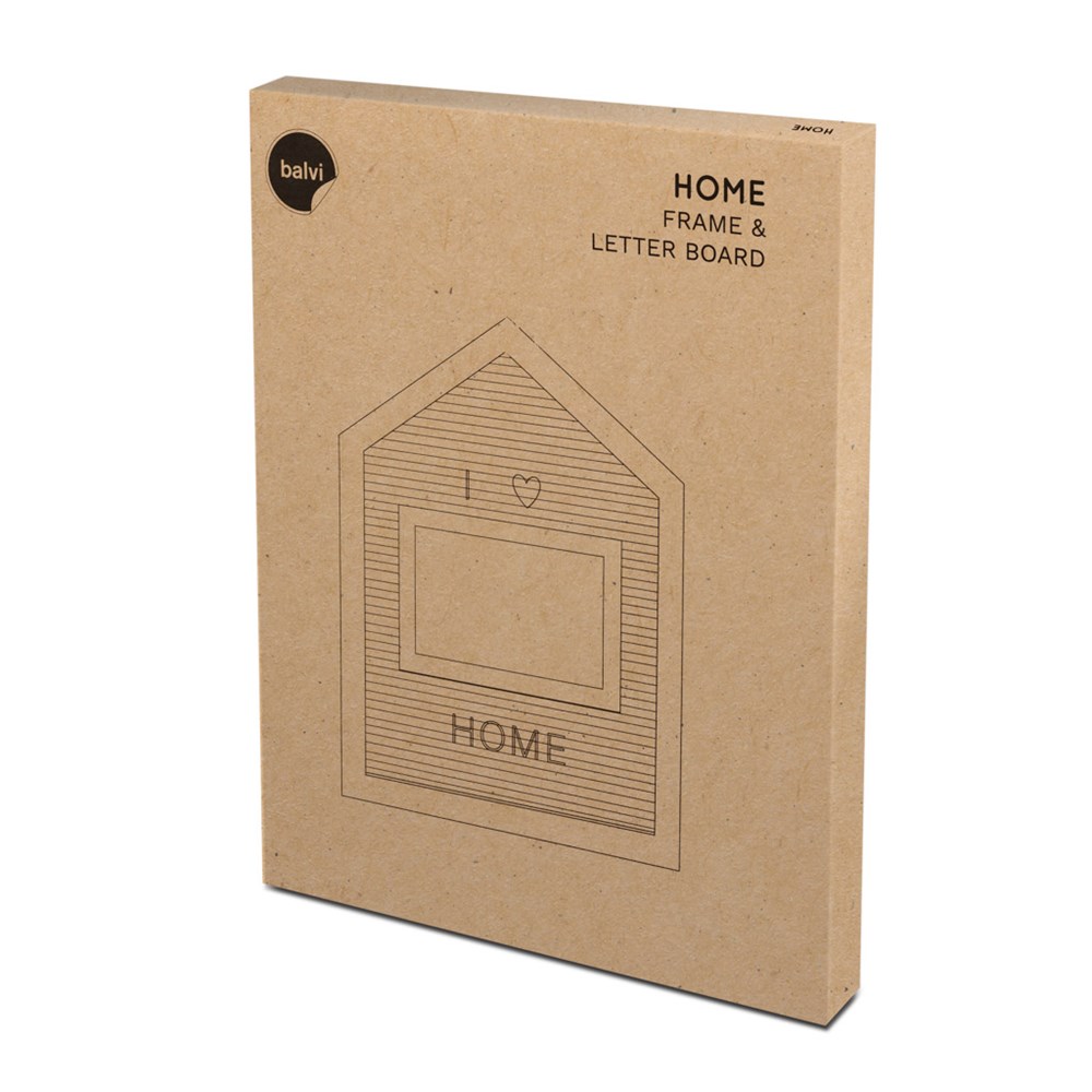 Frame & brievenraad,Home,10x15,groen,hout