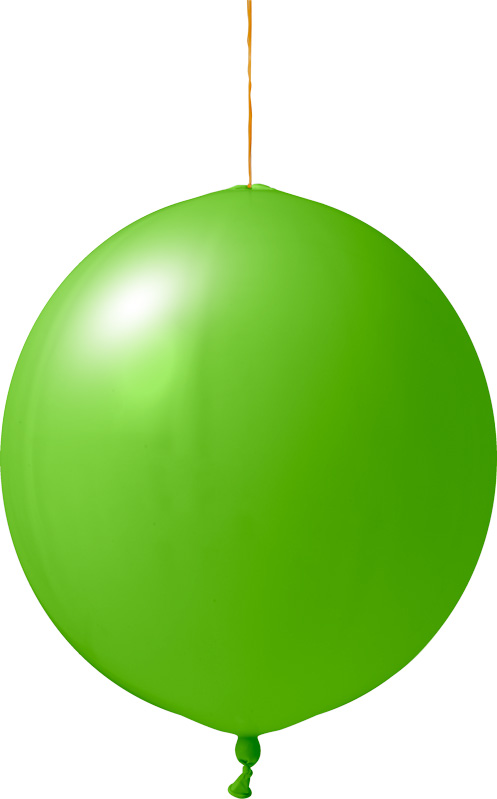 Punchballs bedrukt Qualityprint Ø 45 cm / omvang 120-130 cm / 18 inch - Groen (6012)