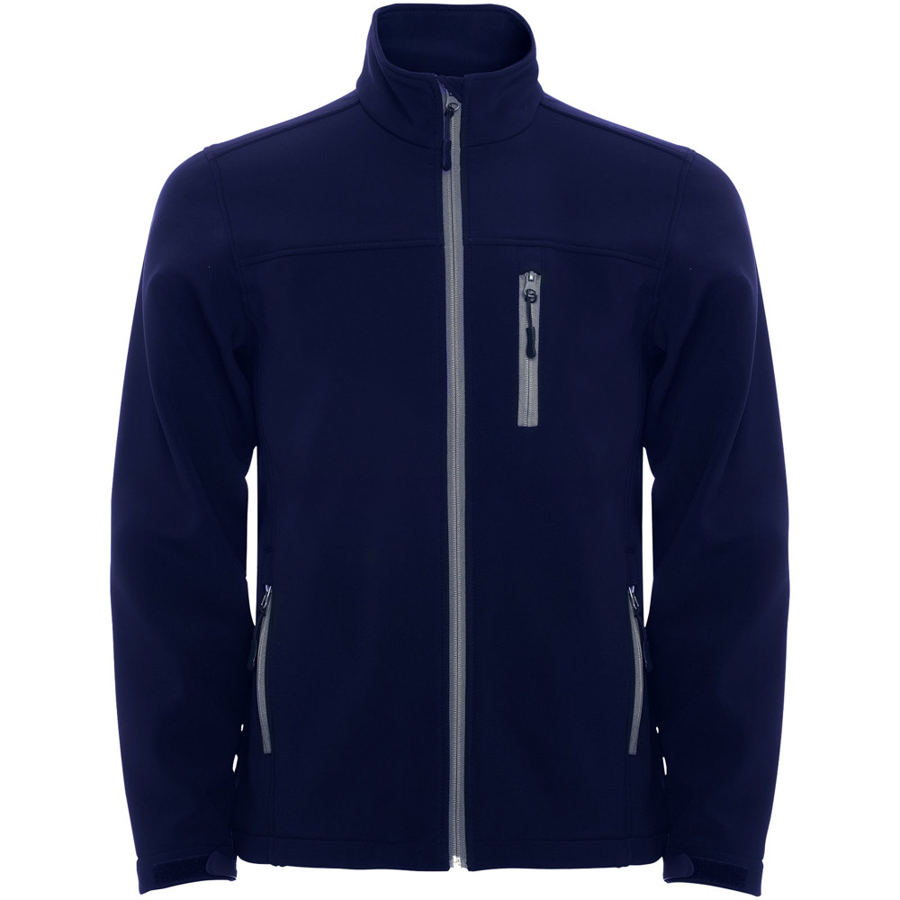 Antartida softshell herenjack - marineblauw