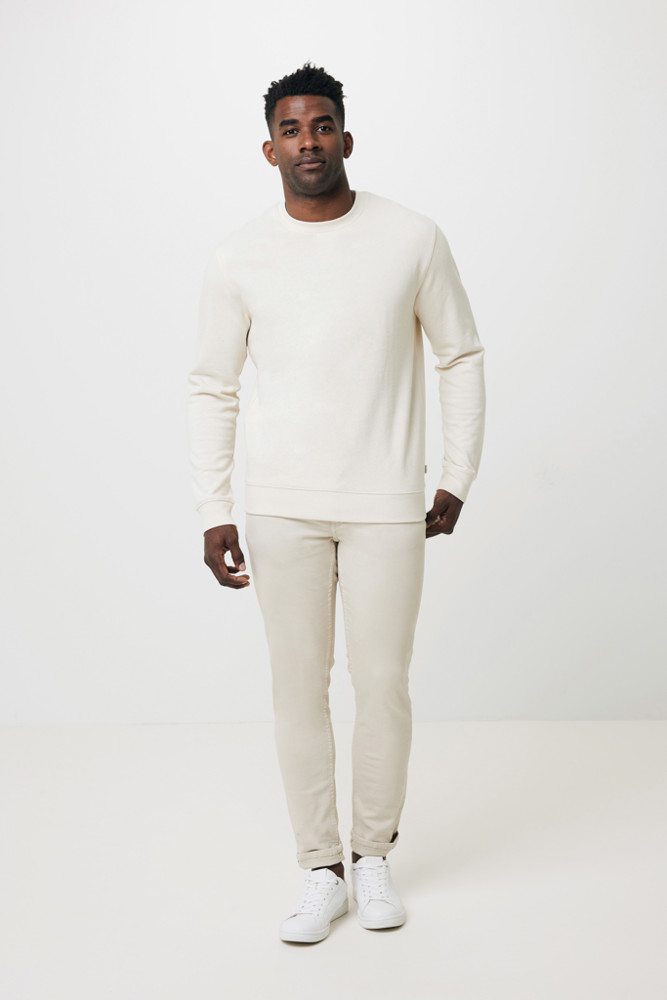 IQONIQ Denali gerecycled katoen sweater ongeverfd