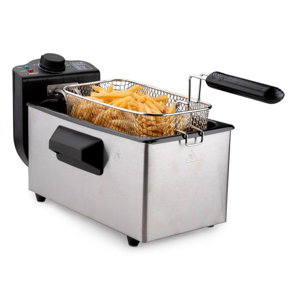 ALPINA Deep Fryer 3L 2000W- Zilver