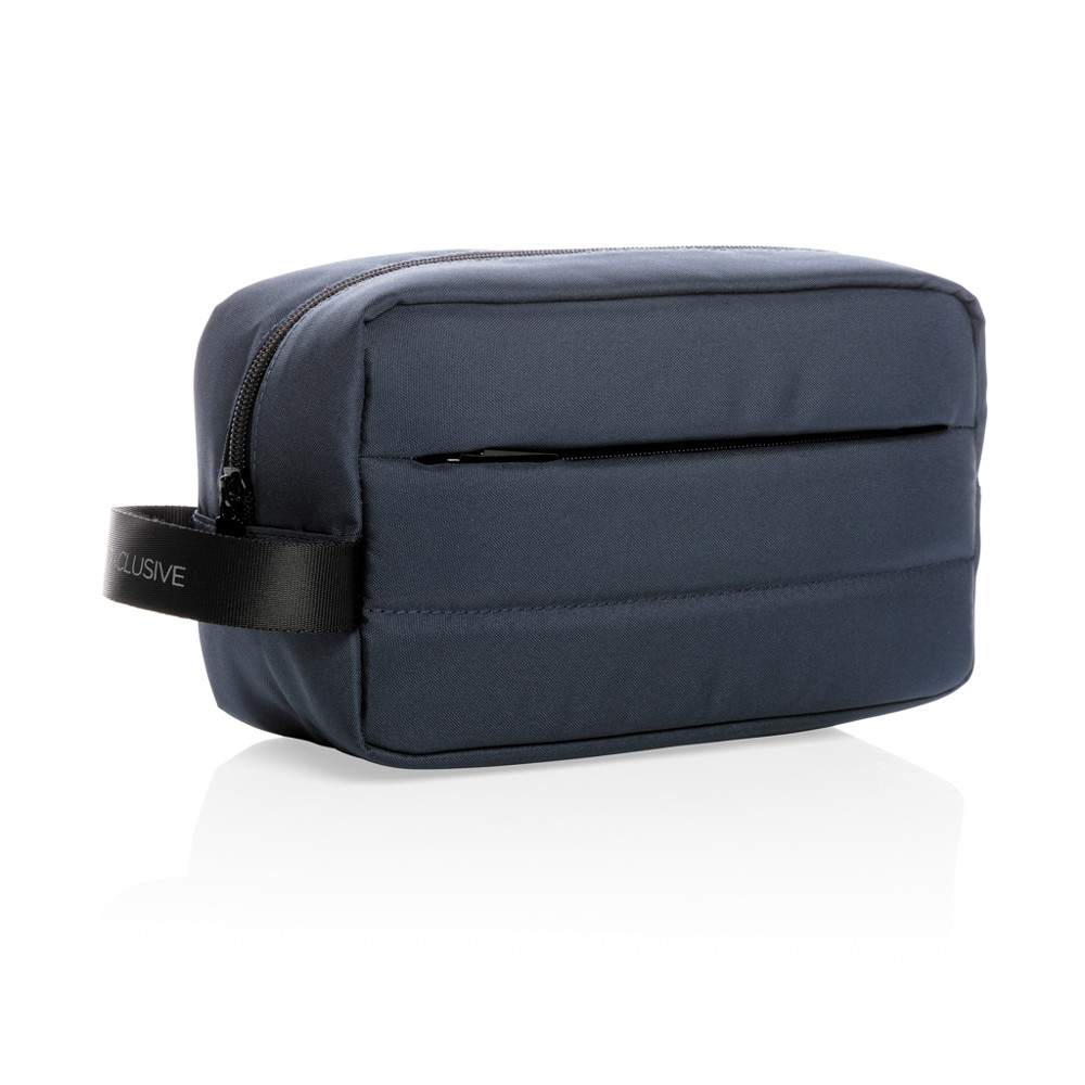 Impact AWARE™ RPET toilettas - donkerblauw (± PMS 539)