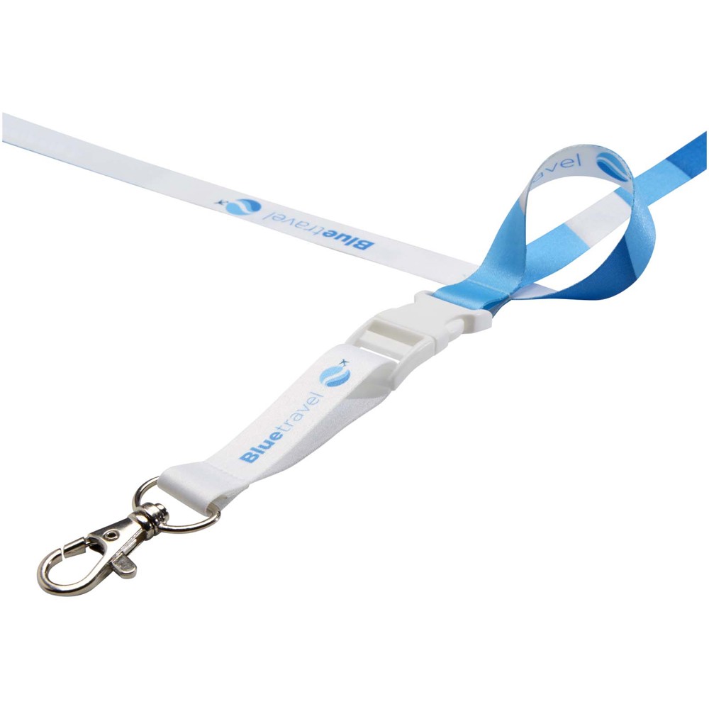 Bucks sublimatie lanyard met veiligheidssluiting
