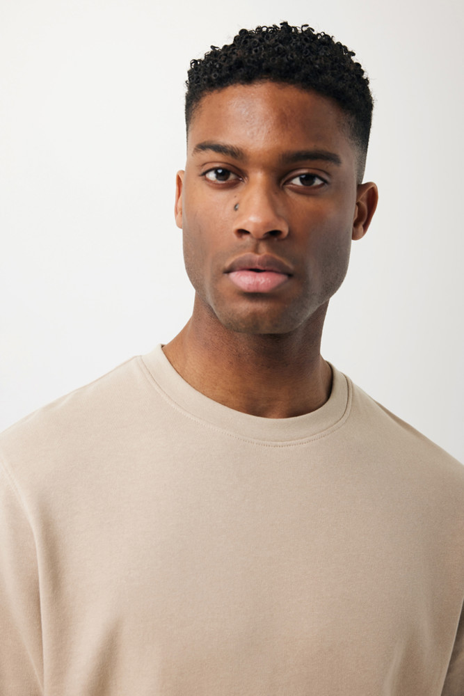 IQONIQ Etosha lichtgewicht gerecycled katoen sweater