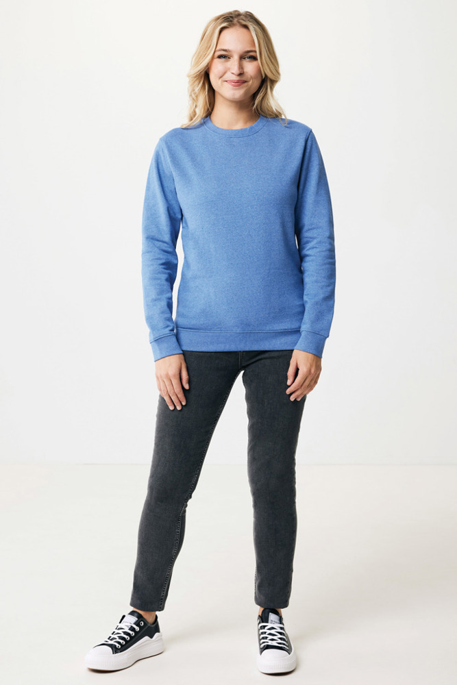 IQONIQ Denali gerecycled katoen sweater ongeverfd