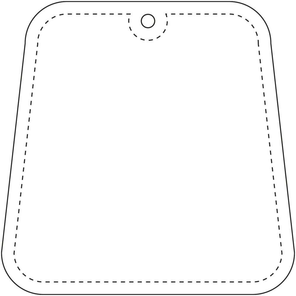 RFX™ H-09 reflecterende pvc hanger met trapezium