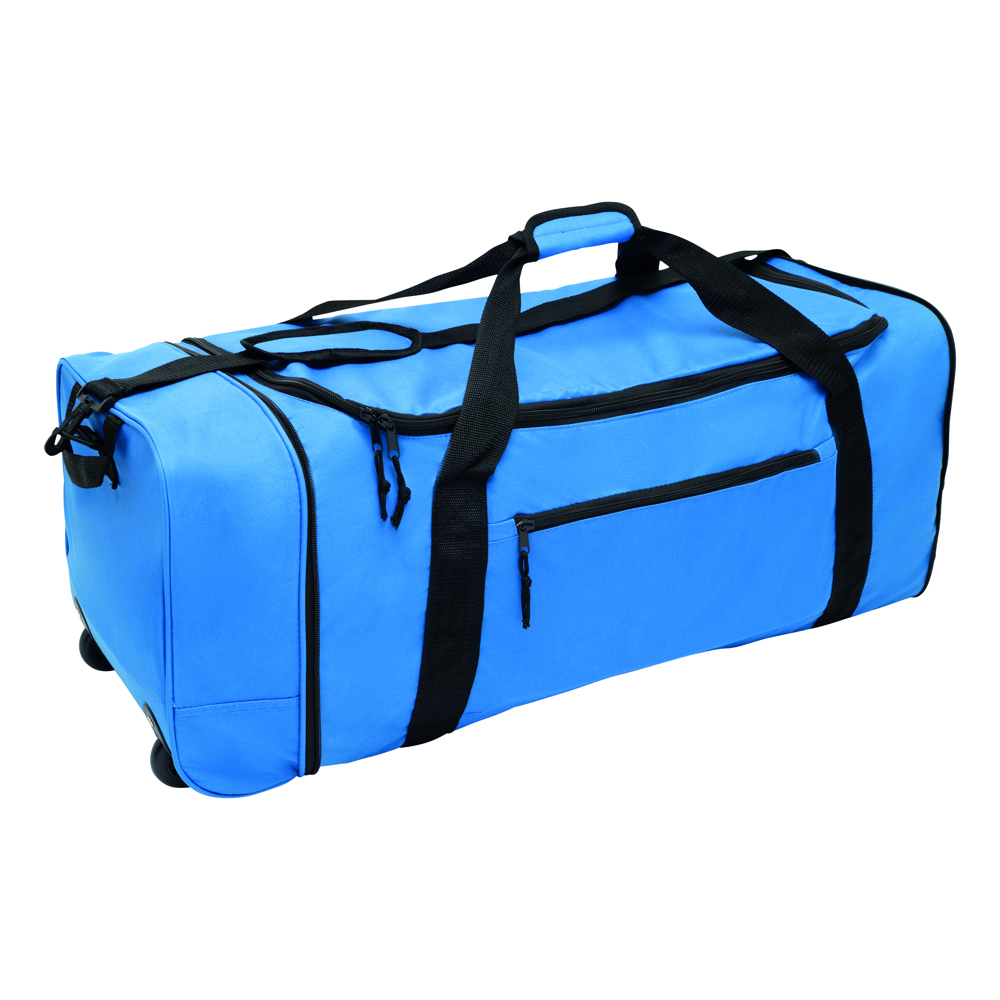 HEX - Opvouwbare trolley reistas - blauw, zwart
