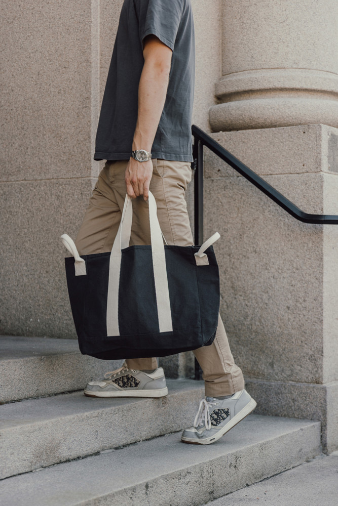 BEAU AWARE™ strandtas van 400gsm gerecycled canvas