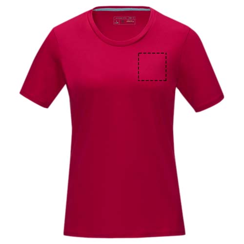 Azurite dames T-shirt met korte mouwen biologisch textiel