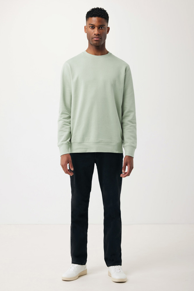 IQONIQ Etosha lichtgewicht gerecycled katoen sweater