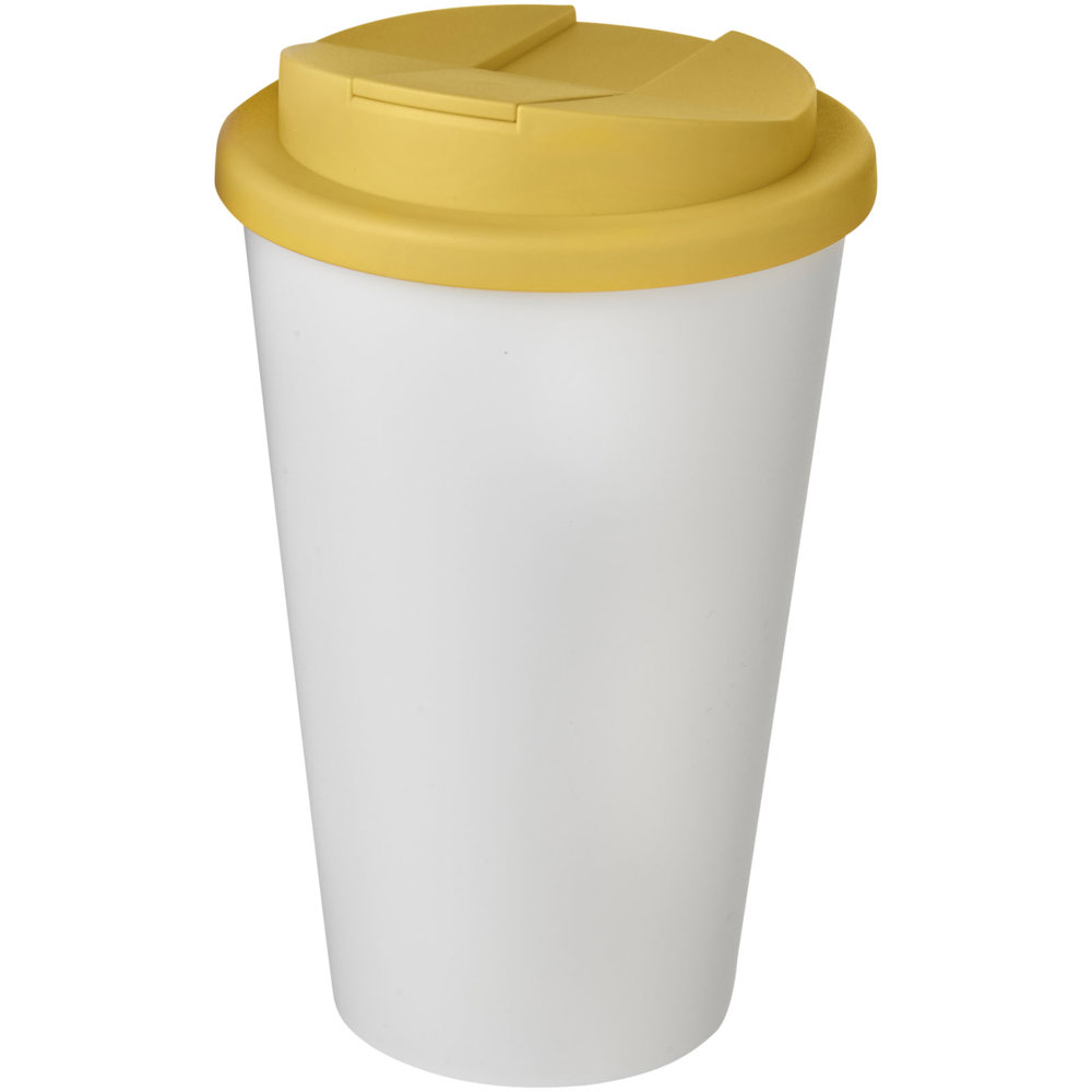 Americano® 350 ml geïsoleerde beker - Wit, Geel