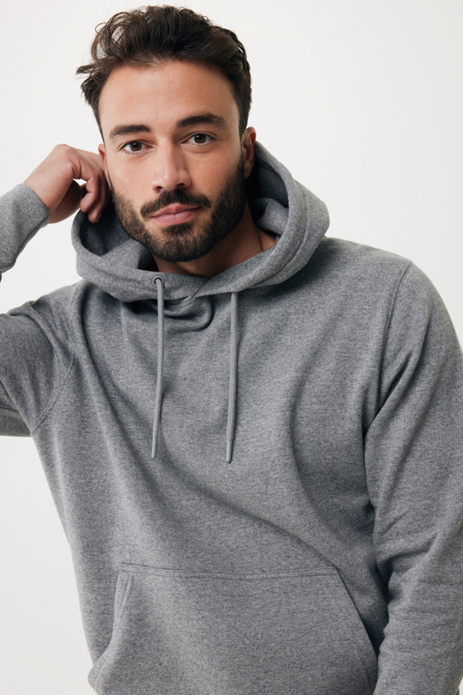IQONIQ Rila lichtgewicht gerecycled katoen hoodie
