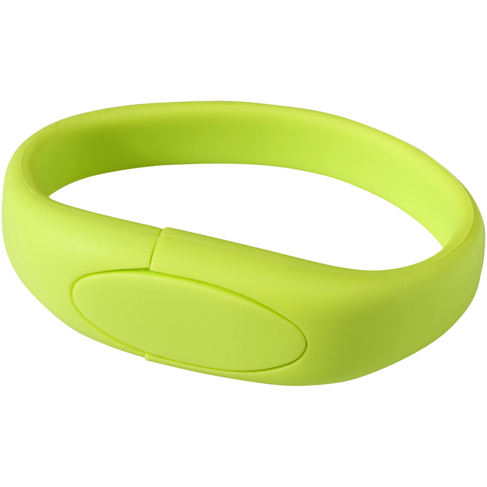 Bracelet USB stick - appelgroen