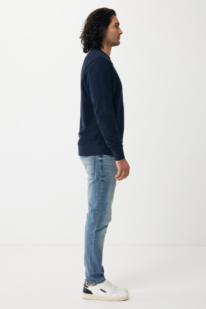 IQONIQ Etosha lichtgewicht gerecycled katoen sweater