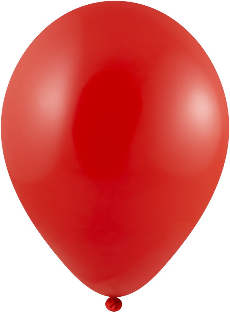 Ballonnen bedrukt High Quality Precision Print Ø 33 cm / omvang 85-95 cm / 11 inch - Rood (1130)