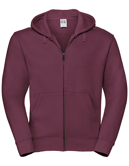 Authentic Zipped Hood - Burgundy
