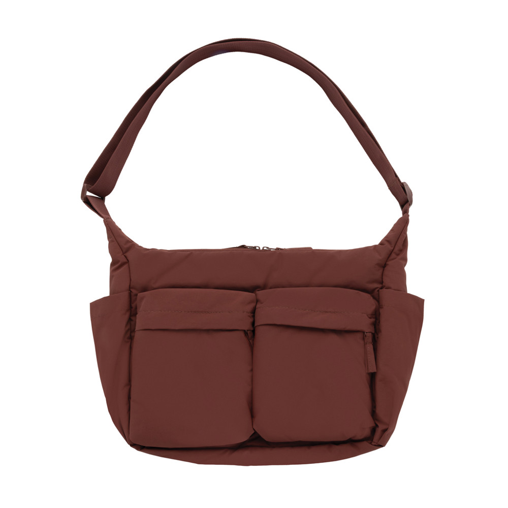 KENTO URBAN RCS gerecyclede nylon gewatteerde schoudertas
