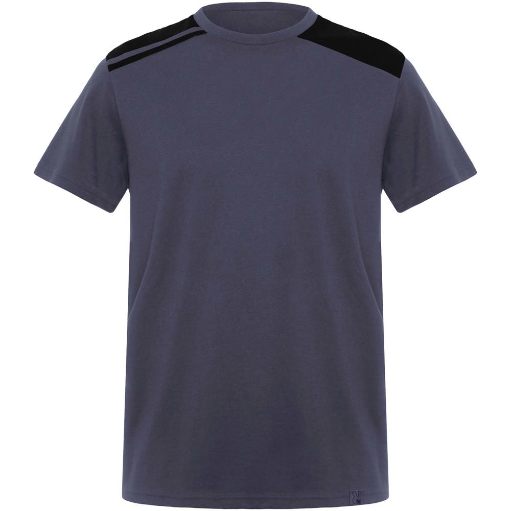Expedition 160 g/m2 heren T-shirt met korte mouwen - Lood, Zwart