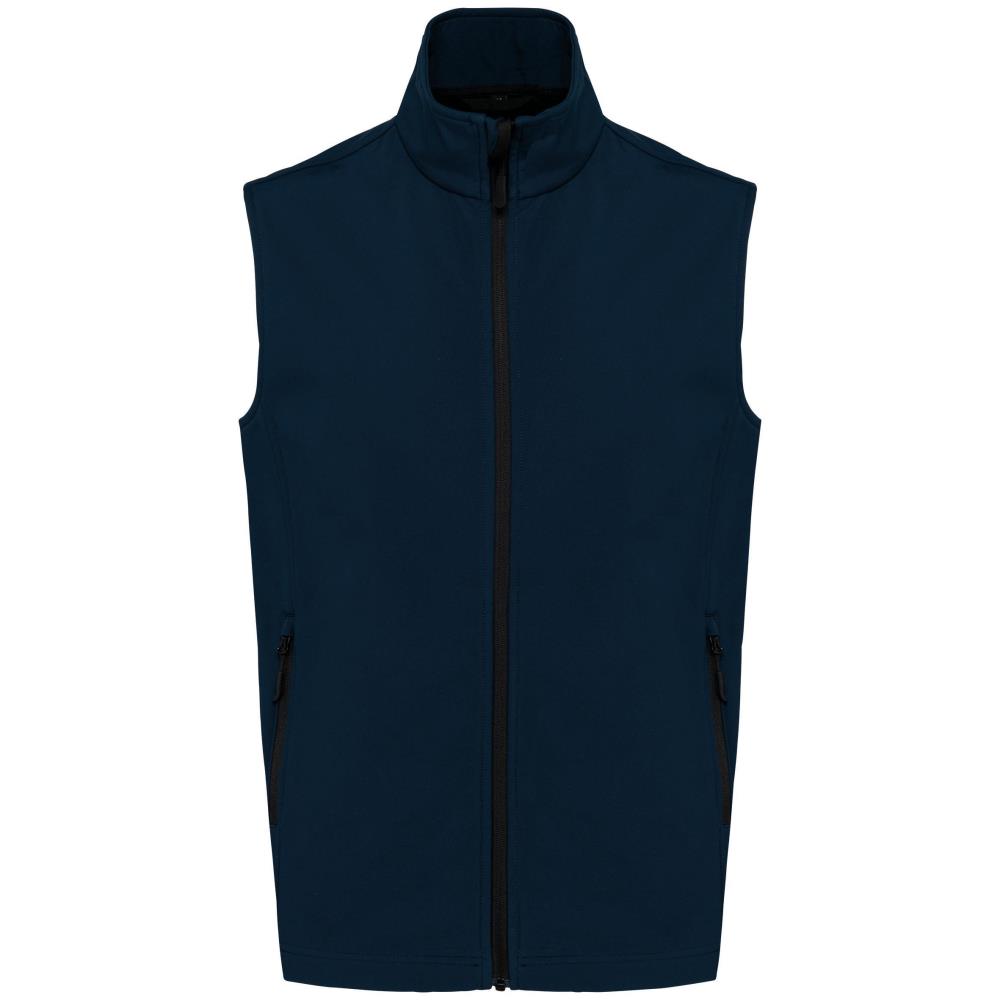 2-laagse uniseks softshell-bodywarmer - Navy