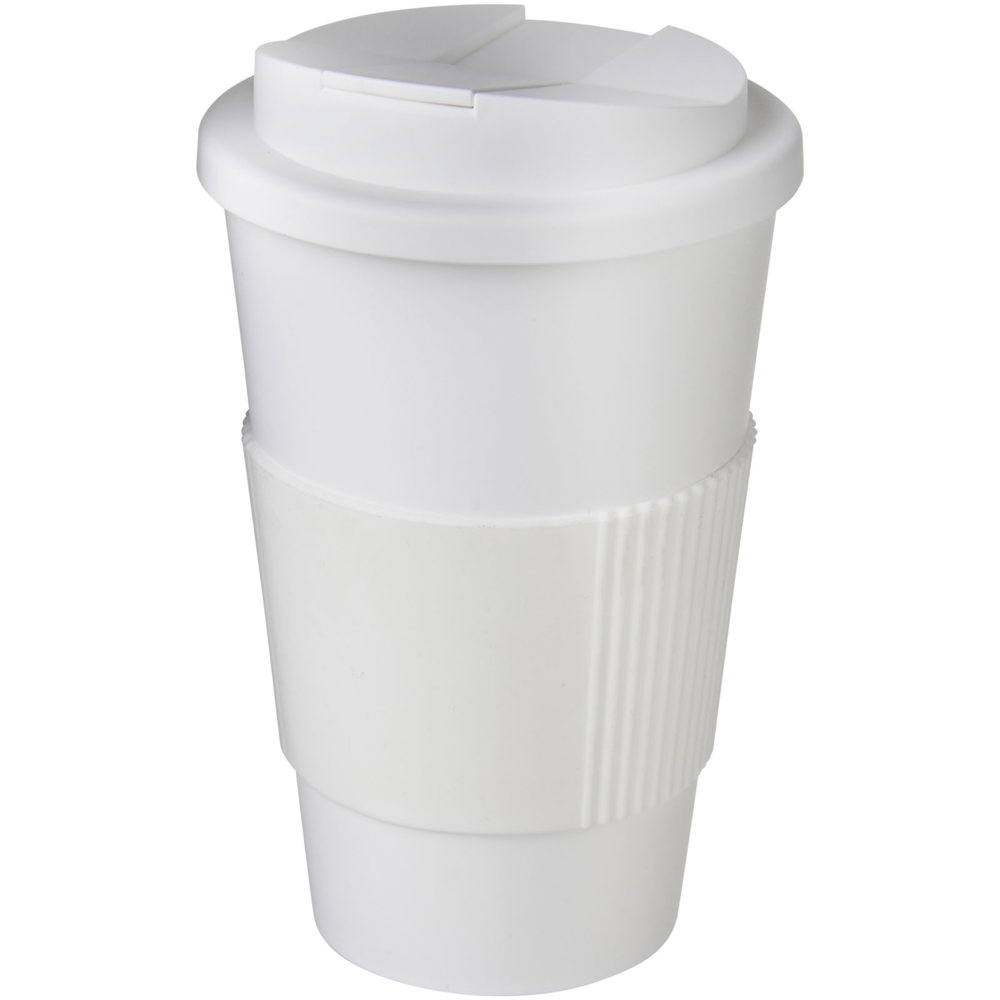 Americano® 350 ml geïsoleerde beker met handvat - Wit